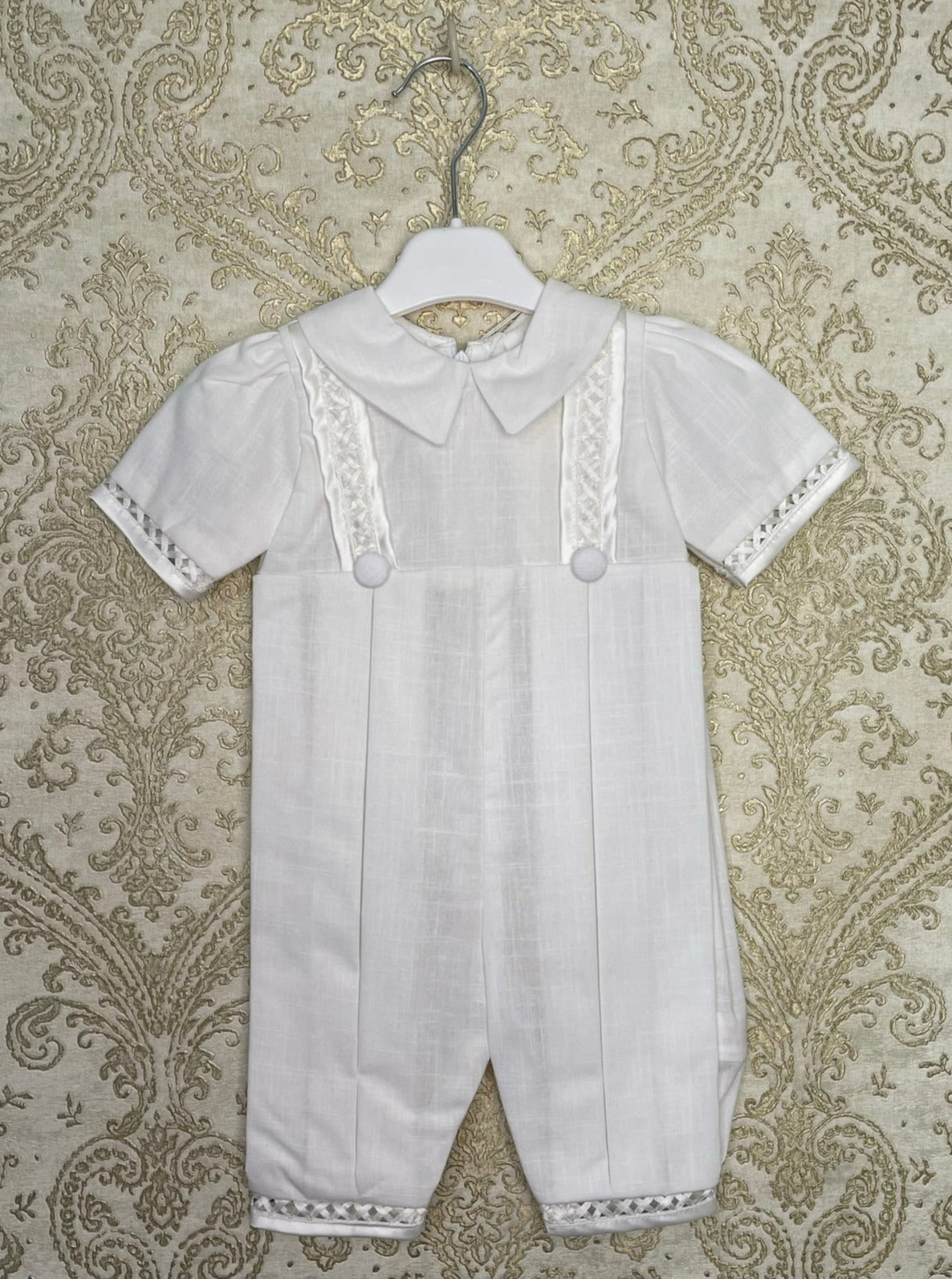 Christening romper suit best sale