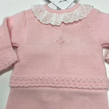 Load image into Gallery viewer, PEX baby girl pink knitted 2 piece set- Karina
