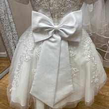 Load image into Gallery viewer, Celebrations Knee length First Holy Communion Dress - Chamomile special order unique to Cottage Kids
