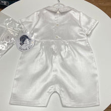 Load image into Gallery viewer, Sarah Louise Boys white Christening Romper - James 002226
