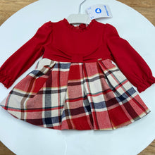 Load image into Gallery viewer, Mayoral baby girl red tartan dress - 2978
