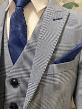 Load image into Gallery viewer, Marc Darcy Bromley Sky Boys 3 piece suit
