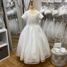 Load image into Gallery viewer, Little People First Holy Communion Dress- Full Length- Alize 80787 special edition for Cottage Kids
