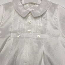 Load image into Gallery viewer, Sarah Louise boys white Christening romper- Leo 002228
