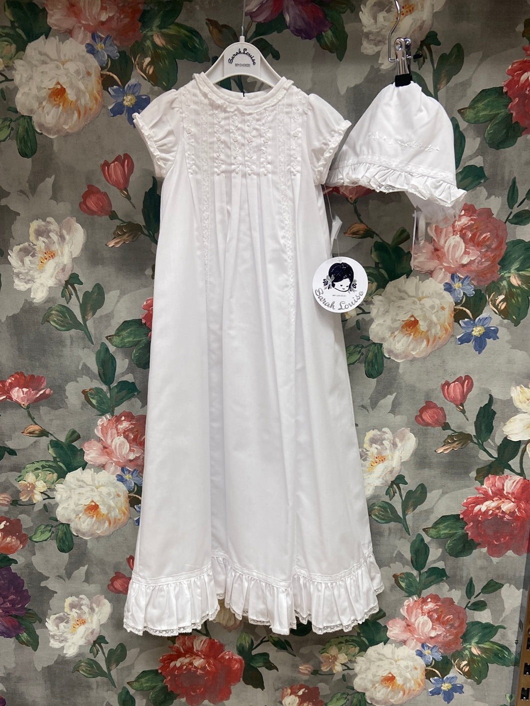 Sarah Louise baby girl or baby boy Christening Gown 001167rs