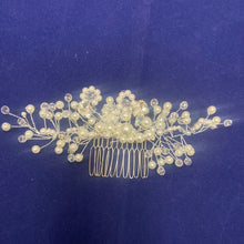 Load image into Gallery viewer, Bespoke Handmade Holy Communion Hair piece/ Comb 🌟
