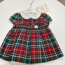 Load image into Gallery viewer, Mayoral baby girl tartan dress- 2864
