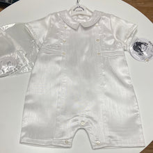 Load image into Gallery viewer, Sarah Louise Boys white Christening Romper - James 002226
