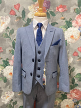 Load image into Gallery viewer, Marc Darcy Bromley Sky Boys 3 piece suit
