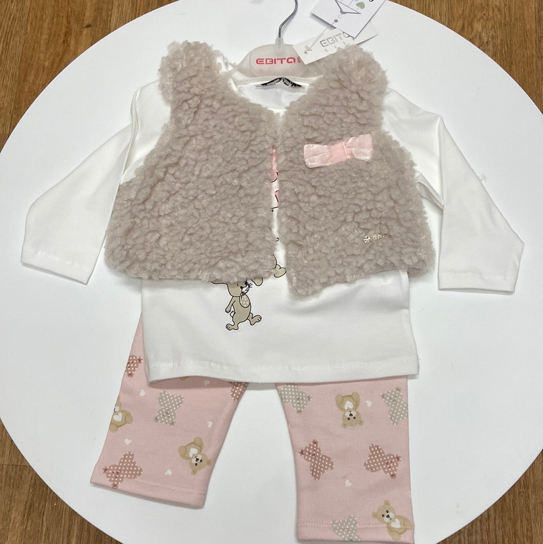 Ebita baby girl 3 piece set 227542