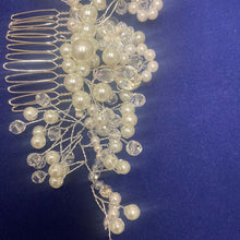 Load image into Gallery viewer, Bespoke Handmade Holy Communion Hair piece/ Comb 🌟
