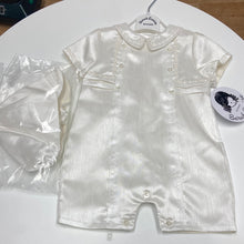 Load image into Gallery viewer, Sarah Louise Boys Ivory Christening romper- James 002226
