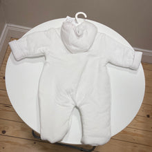 Load image into Gallery viewer, PEX baby boy or baby girl snow suit white
