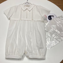 Load image into Gallery viewer, Sarah Louise Boys white Christening Romper - Milo 002209
