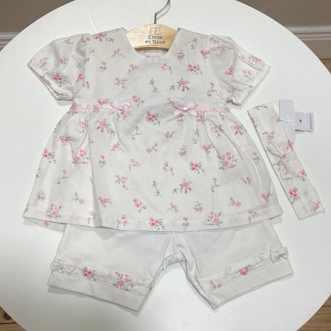 Emily et rose - Dily’s baby girl 3 piece set with head band