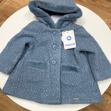 Load image into Gallery viewer, Mayoral baby girl blue coat 2416 colour bluebell
