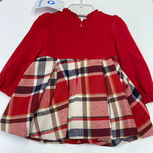 Load image into Gallery viewer, Mayoral baby girl red tartan dress - 2978
