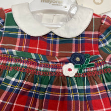 Load image into Gallery viewer, Mayoral baby girl tartan dress- 2864
