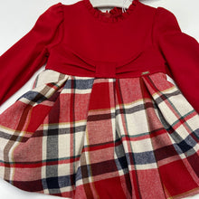 Load image into Gallery viewer, Mayoral baby girl red tartan dress - 2978
