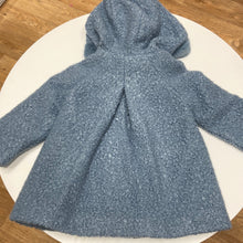 Load image into Gallery viewer, Mayoral baby girl blue coat 2416 colour bluebell
