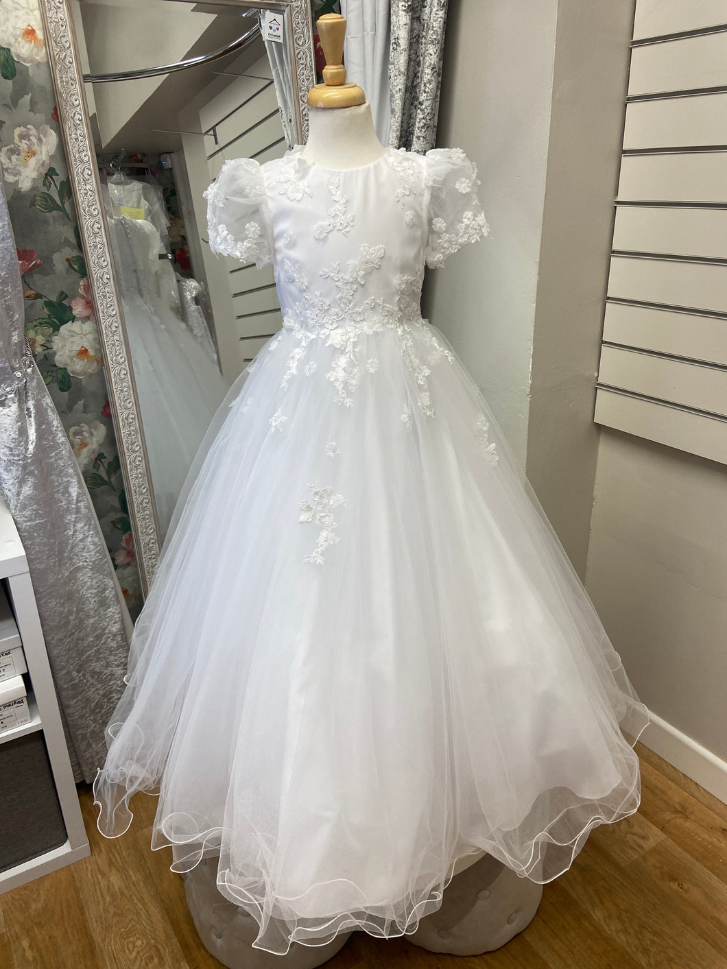 Emily Grace First Holy Communion Dress, style: Rowan