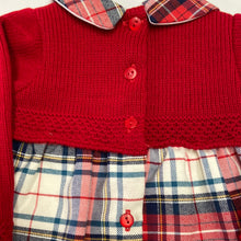 Load image into Gallery viewer, PEX baby girl red tartan dress- Florella
