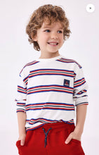 Load image into Gallery viewer, Mayoral younger &amp; older boy long sleeve top 4019 colour 26 Nata
