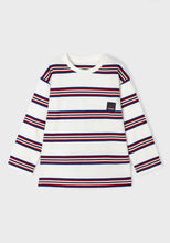 Load image into Gallery viewer, Mayoral younger &amp; older boy long sleeve top 4019 colour 26 Nata
