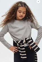 Load image into Gallery viewer, Mayoral Older Girl Grey long sleeve top - 7055
