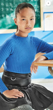 Load image into Gallery viewer, Mayoral older girl Blue rib knit jumper - 7040 colour 44
