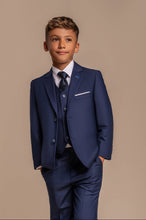 Load image into Gallery viewer, Cavani Boys 3 piece Suit- Jefferson- Navy- (Other sizes available to order if not in stock)
