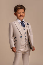 Load image into Gallery viewer, Cavani Caridi Boys 3 piece suit in Beige/stone (Other sizes available to order)
