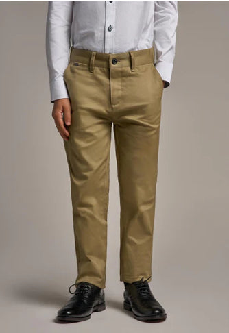 Cavani Older Boy Dakota Chino Trouser - Camel Stone