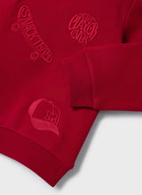 Load image into Gallery viewer, Mayoral younger &amp; older boy hoody sweatshirt-4423 colour 22 Rojo
