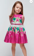 Load image into Gallery viewer, Mayoral older girl dress 3921 colour 26 Fuscia
