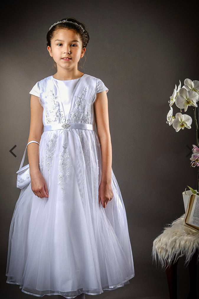 Simpli plus size First Holy Communion Dress ST1337 - Jennifer