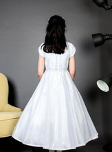 Load image into Gallery viewer, Poinsettia plus size First Holy Communion Dress - Deanna
