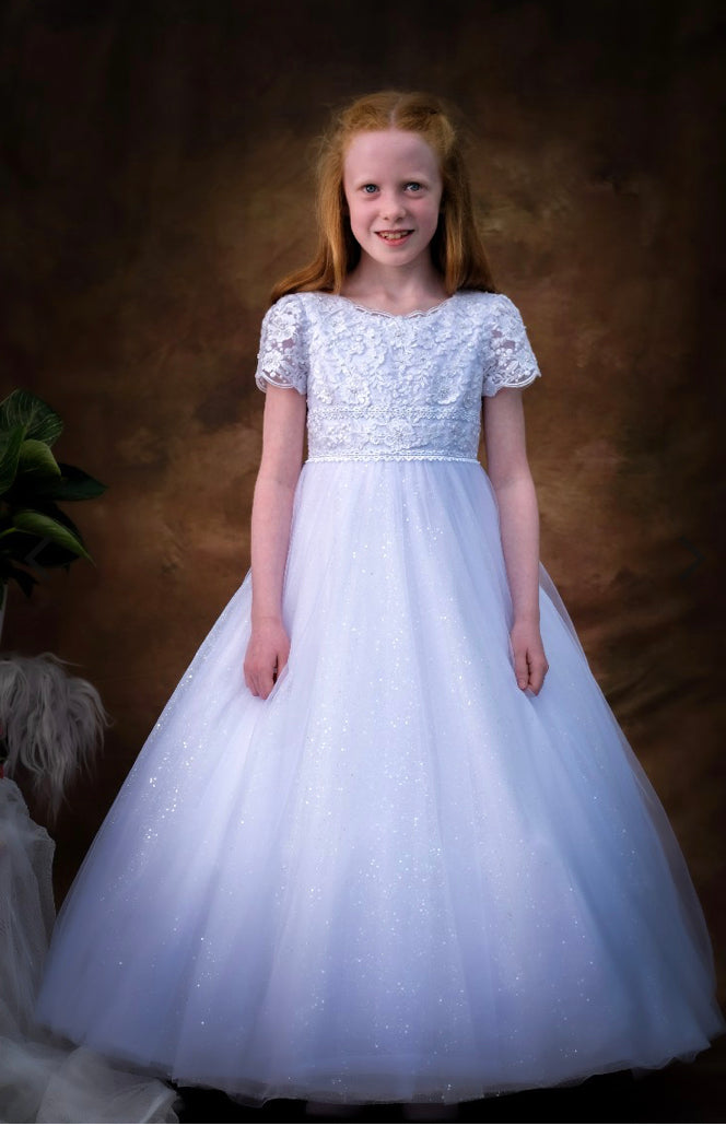 Poinsettia Holy communion dress - Ide