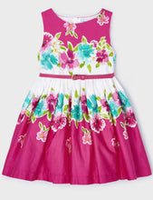 Load image into Gallery viewer, Mayoral older girl dress 3921 colour 26 Fuscia
