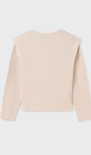 Load image into Gallery viewer, Mayoral Older Girl Cream long sleeve top - 7055
