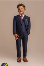 Load image into Gallery viewer, Cavani Caridi Boys 3 piece Navy suit (Other sizes available to order)
