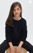 Load image into Gallery viewer, Mayoral older girl black jersey jumper- 7402
