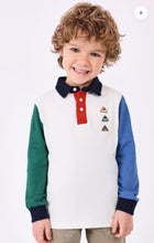 Load image into Gallery viewer, Mayoral younger &amp; older boy long sleeve top - 4103 colour 42- Cyan
