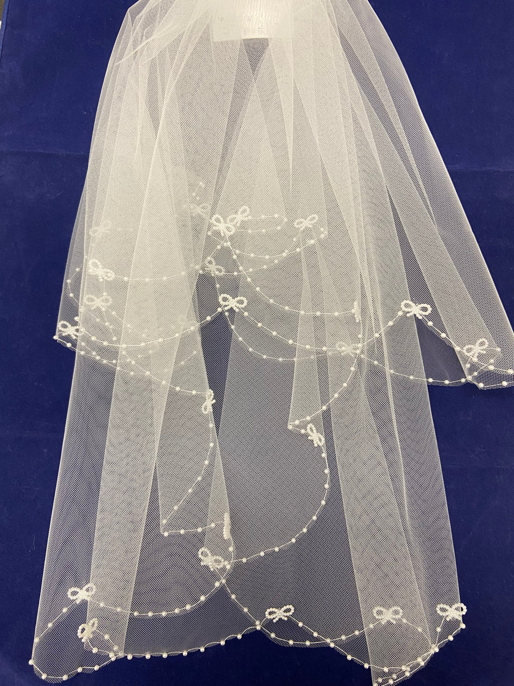 Girls First Holy Communion Veil - Freya 9004