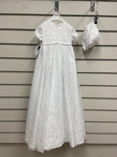 Load image into Gallery viewer, Sarah Louise 2 piece Lace Christening Gown 001046- Hazel- 3 months
