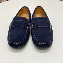 Load image into Gallery viewer, Boys Navy Duncan slip on shoes
