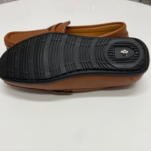 Load image into Gallery viewer, Boys Tan Hugo Slip on shoes
