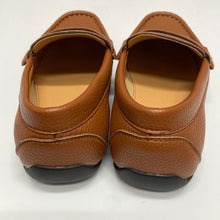 Load image into Gallery viewer, Boys Tan Hugo Slip on shoes
