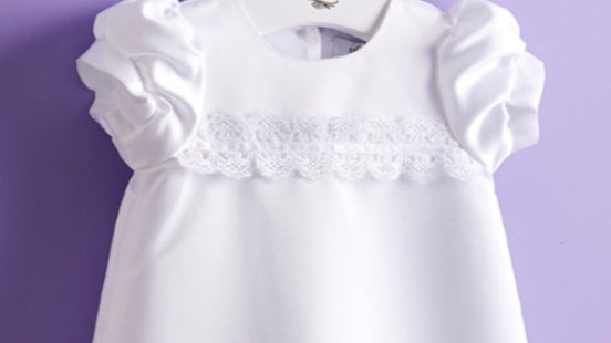 Satin Christening Gown Maria