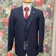 Load image into Gallery viewer, Cavani Seeba Boys Navy 3piece suit (Other sizes available to order)
